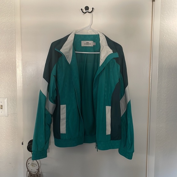 Coach Signature Track Jacket - Picture 2 of 5